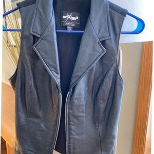 Wilson's leather vest size medium black